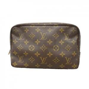 LOUIS VUITTON Brown Monogram Pouch